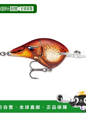【日本直邮】Rapala乐伯乐路亚饵火焰户外便携5cm 12g DT08BLZ