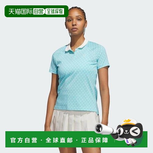 日本直邮阿迪达斯 adidas Originals All Over Trefoil Polo衫