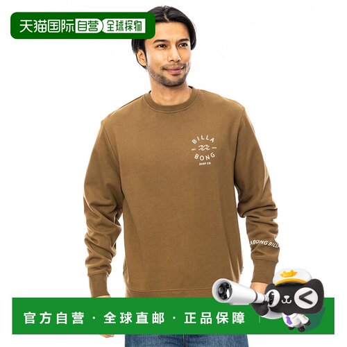 日本直邮BILLABONG ONE TIME 卫衣 棕色