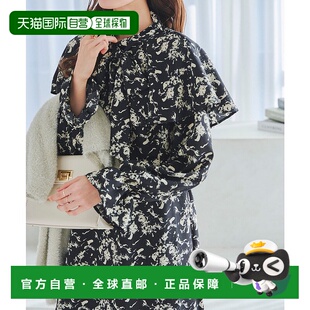 日本直邮KOBE LETTUCE 花柄披风设计连衣裙 [E3373] KO5653EW2509