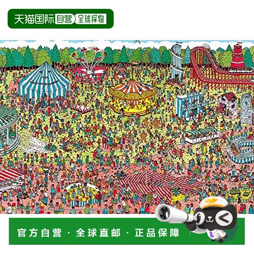 【日本直邮】BEVERLY 1000片微型拼图寻找威利假日游乐园26×38cm