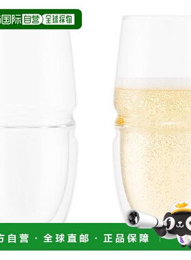 【日本直邮】BODUM 玻璃杯 平底酒杯 FYN Finn 双层香薰杯 200ml