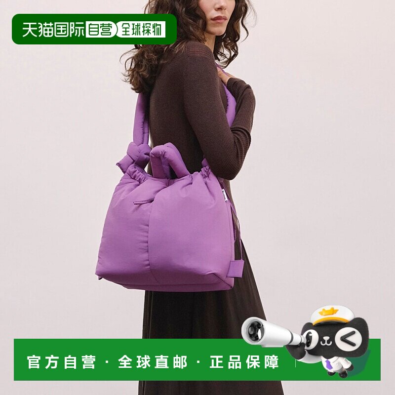 OLEND手提包Ona软包三用单肩包双肩包A4书包通勤 蓬松袋
