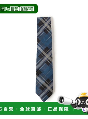 1h可退 日本直邮DRAKE'S 男士大格纹真丝领带 21552716087