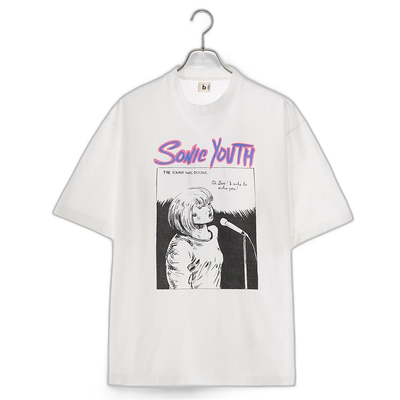 日本直邮blurhmsROOTSTOCK女士印花T恤标准版 bROOTS24S33SONIC1