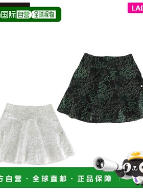 日本直邮St. Andrews 女士林克斯绿色提花裙 (043-2234004) 高尔