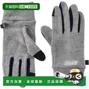 【日本直邮】Coleman科勒曼  男士款手套 滑雪 灰色 686-1022