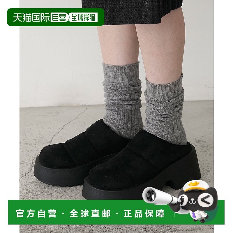 1h可退 日本直邮forksy. 女士厚底休闲绵羊风格凉鞋 FOsd200