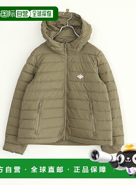 日本直邮Danton 女士尼龙塔夫绸中长款连帽夹克 [DT-A0563NRP] 女