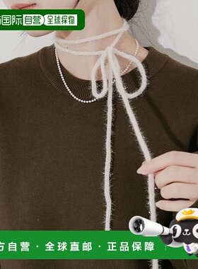 1h可退 日本直邮SMELLY 女士 闪粉羽毛纱线双层项链套装 SMA62PF0