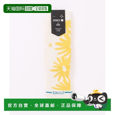 1h可退 日本直邮STANCE儿童袜子 KIDS DAISIES CREW 趣味图案 男