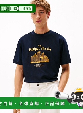 1h可退 日本直邮TOMMY HILFIGER 汤米 希尔费格 男士经典Herald S