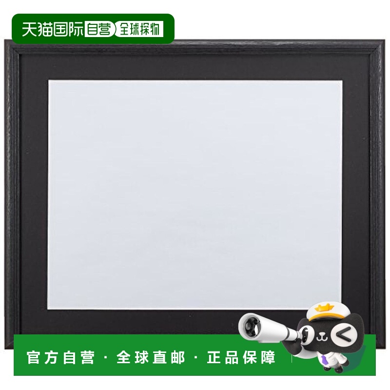 【日本直邮】Fujicolor富士胶片 木制相框YM-3半切黑色 405181