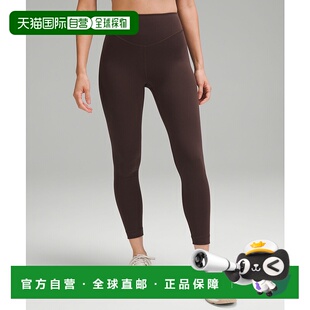 日本直邮 lululemon Wunder Under Smooth Cover高腰紧身裤24英寸