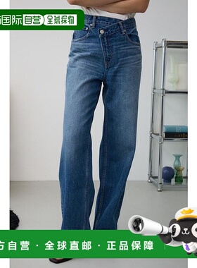 1h可退 日本直邮AZUL BY MOUSSY 蓝色牛仔叠搭牛仔 MOUSSY副牌