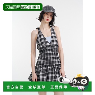 1h可退 日本直邮jouetie 女士复古风霍尔特领泡泡裙 082540300201