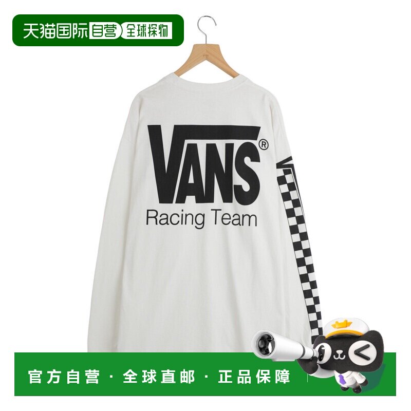 日本直邮VANS CLASSICS VANS 男士 纯棉宽松长袖T【付后1h可退】
