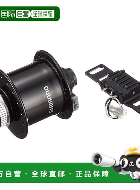 【日本直邮】禧玛诺DEORE-XT系列旅行自行车发电花鼓DH-UR705黑色