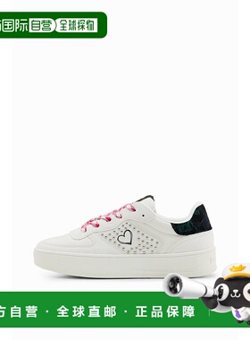 日本直邮Desigual 心形厚底运动鞋 DE819BW22790