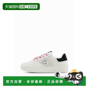日本直邮Desigual DE819BW22790 心形厚底运动鞋