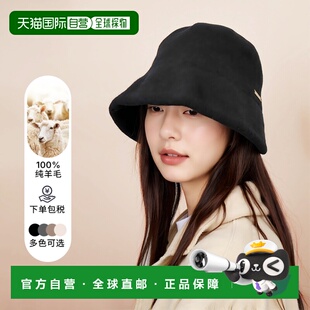 日本直邮Maxim秋冬女款羊毛渔夫帽保暖复古百搭日系2025新款帽子