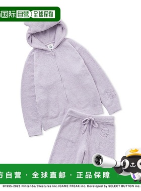 1h可退 日本直邮Pokemon Sleep 男士Metamon连帽衫及短裤套装 PMN