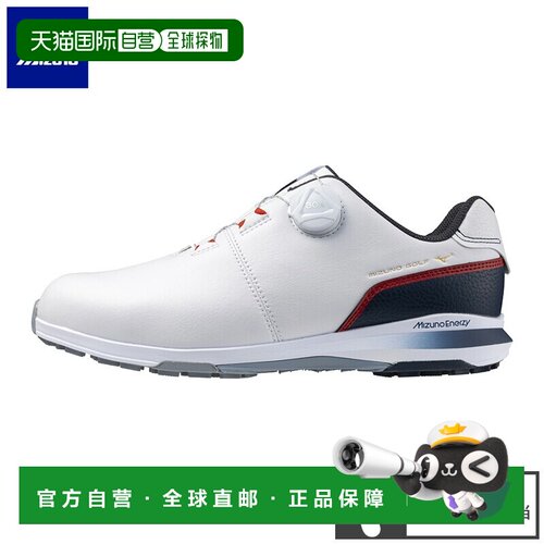日本直邮Mizuno 美津浓 NEXLITE ENERZY Boa 高尔夫鞋 24FW 白色