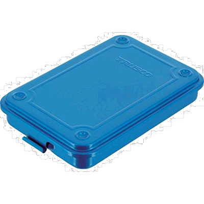 【日本直邮】TRUSCO 中山 特鲁斯科 工具箱 154X105X29 蓝色 T-15