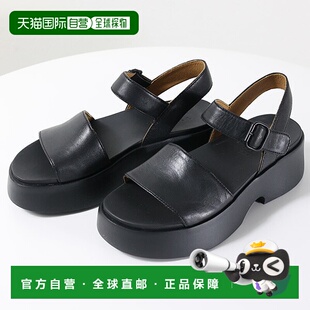 厚底系带后带轻质 凉鞋 EVA皮革标志女士K20 Tasha 日本直邮CAMPER