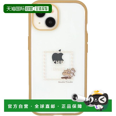 【日本直邮】Gourmandise 迪士尼人物 手机壳 Chip & Dale DNG-15