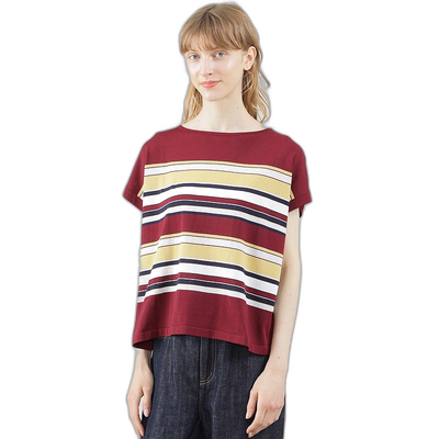 付款1h内可退 日本直邮MACKINTOSH PHILOSOPHY 女士多色条纹针织