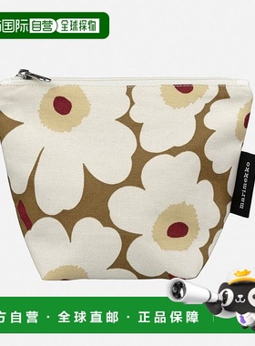 日本直邮Marimekko“MINI UNIKKO KAIT 化妆包”迷你 Unikko 小袋