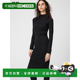 日潮跑腿UNIQLO优衣库 3D针织美利奴羊毛混纺连衣裙 479754包臀裙