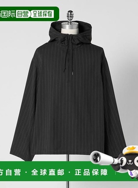 1h可退 日本直邮LOEFF 人字纹条纹连帽衬衫 UNISEX