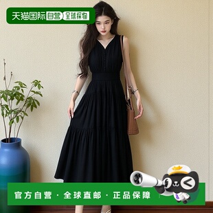 日本直邮日潮 GRL 抽褶层叠连衣裙 k9113a裙子性感休闲长裙背心裙