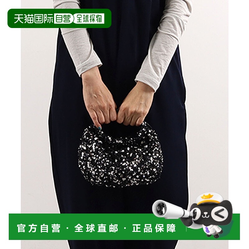 1h可退 日本直邮COOCO 女士亮片链条2WAY手提斜挎包 2453111049