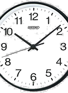 【日本直邮】Seiko Clock KX268K 黑色 放置时钟 掛钟精工
