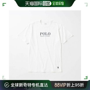 圆领不锈钢 LOGO 男式 日本直邮POLO LAUREN 印花短袖 上衣 RALPH