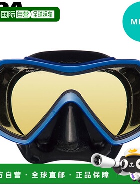 日本直邮AQA Balena Soft KM-1110-0125 广角镜面罩潜水浮潜眼镜