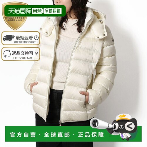 日本直邮Cape Horn STELLA 女士尼龙短款羽绒服/带帽羽绒大衣（黑