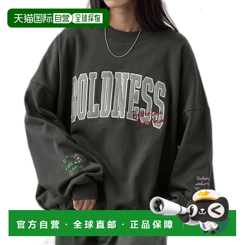 1h可退 日本直邮MONO-MART PARAMUS MINNESOTA LOGO CREW NECK SW