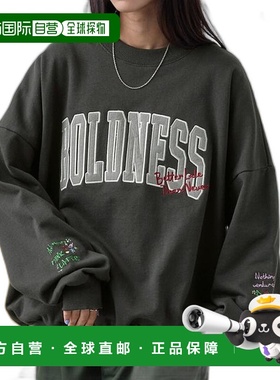 1h可退 日本直邮MONO-MART PARAMUS MINNESOTA LOGO CREW NECK SW