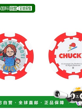 【日本直邮】丸真 高尔夫标记 Chucky 恐怖娃娃初学者角色 482500