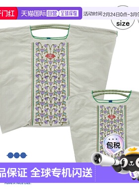 日本直邮Ball&Chain环保袋花卉系列2灰色P.GRAY原色M 和 L 码购物