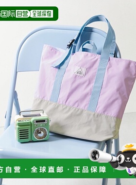 1h可退 日本直邮devirock 儿童 可调节手提带 双色托特包 1USC191