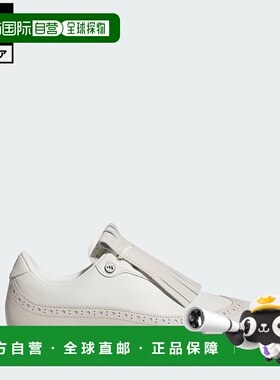 日本直邮 adidas 高尔夫 MC Zoysia 女士运动鞋 JR3167 白色