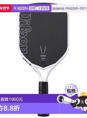 日本直邮Wilson 男女士 Vesper Power Pickleball 球拍 2 (Wilson