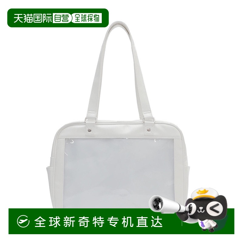 1h可退 日本直邮WEGO 女士简约设计学院风单肩痛包 WG25SS04G0001