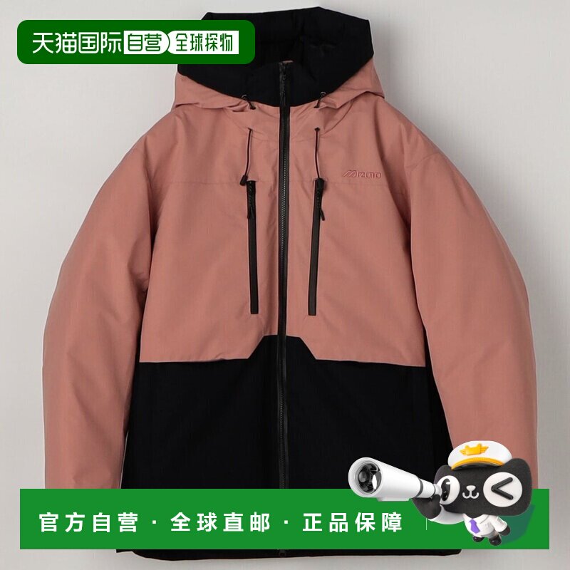 日本直邮Mizuno WINDSTOPPER舒适保暖防风防水短款羽绒服 男女同