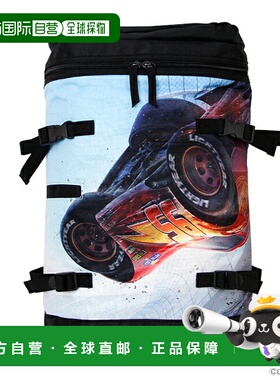 日本直邮迪士尼汽车总动员箱背包黑色3 种汽车图案D4142BK-6